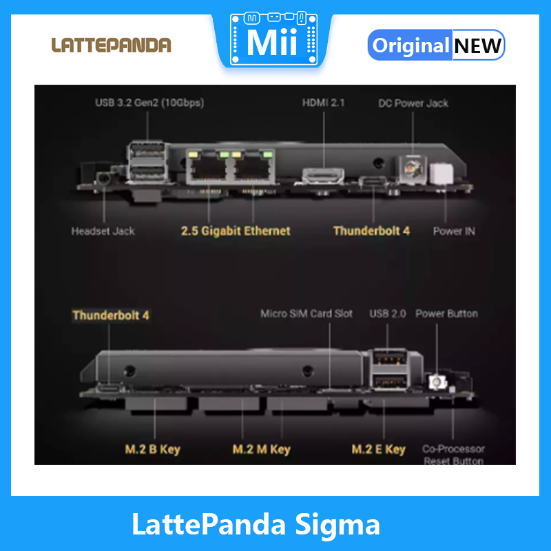 Chipseven Sigma - New 16GB/32G - Lattepanda Sigma 32Gb recension och pris