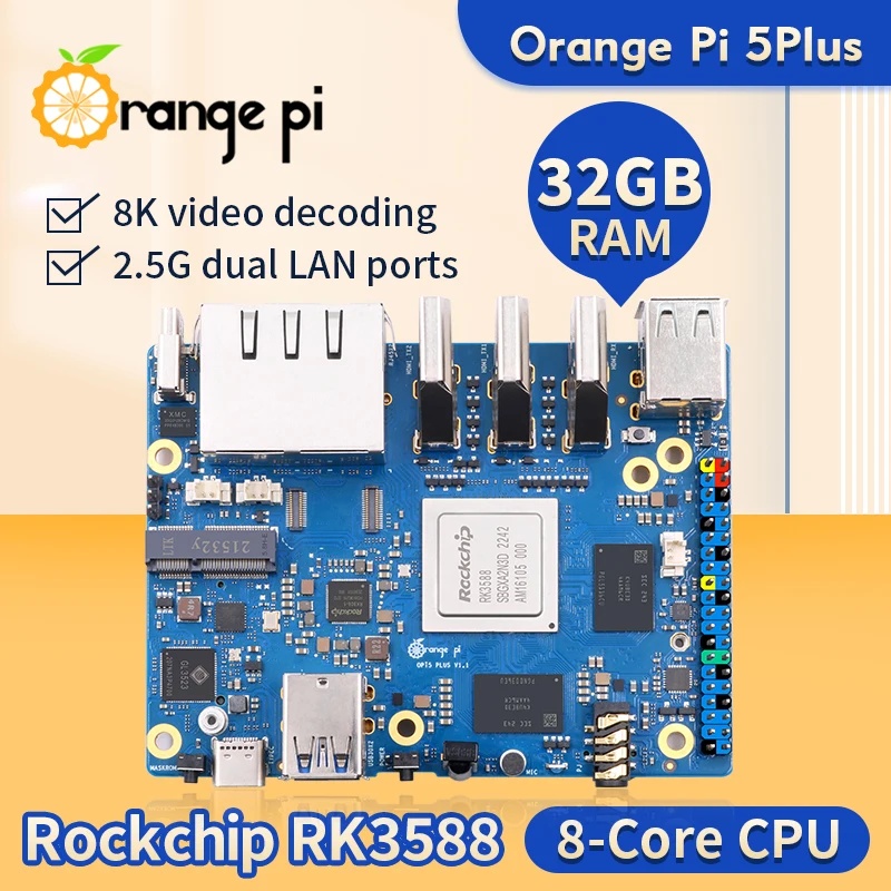 Orange Pi 5 Plus 4 8 16 32GB R - Compute Module 4 32Gb Wifi recension och pris